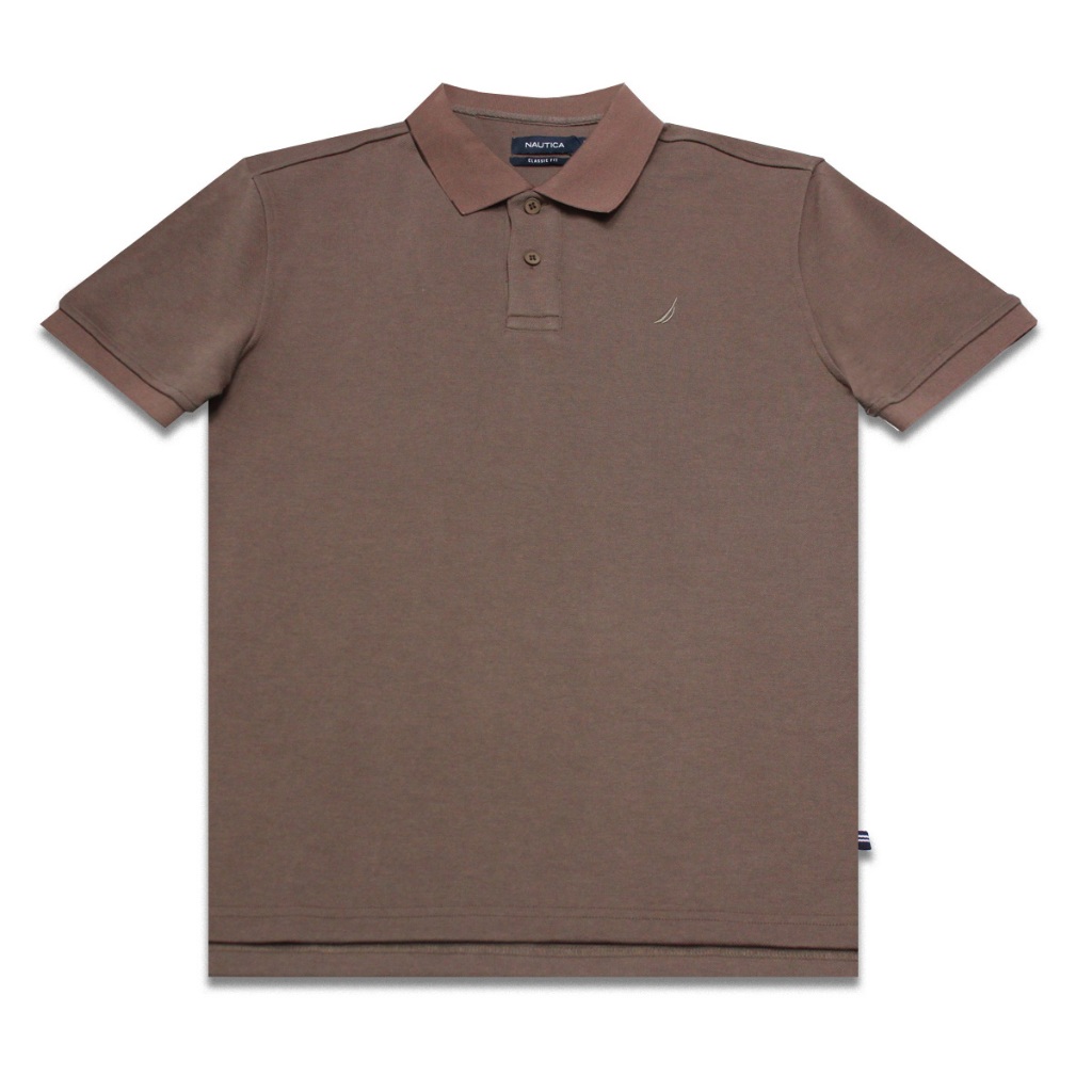 NAUTICA POLO เสื้อโปโลนอติก้า 300607 BRN