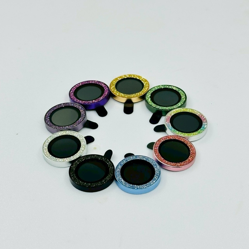 เลนส์กล้อง กากเพชร สำหรับไอแพด Gen10 Gen11 Air4 Air5 Air6 Air7 Air16 Mini6 Mini7 วงแหวนเลนส์กล้อง กันแตก กันรอยขีดขวด - รูปที่ 2