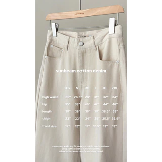 FADTHINGS : sunbeam cotton denim 🌞🍅 ทรงเดียวกับ cloud wash denim ค่า