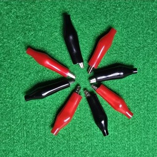 คลิปปากจระเข้ หรือ คลิปจระเข้ ใช้ในการทดสอบวงจรไฟฟ้า การทดลอ…