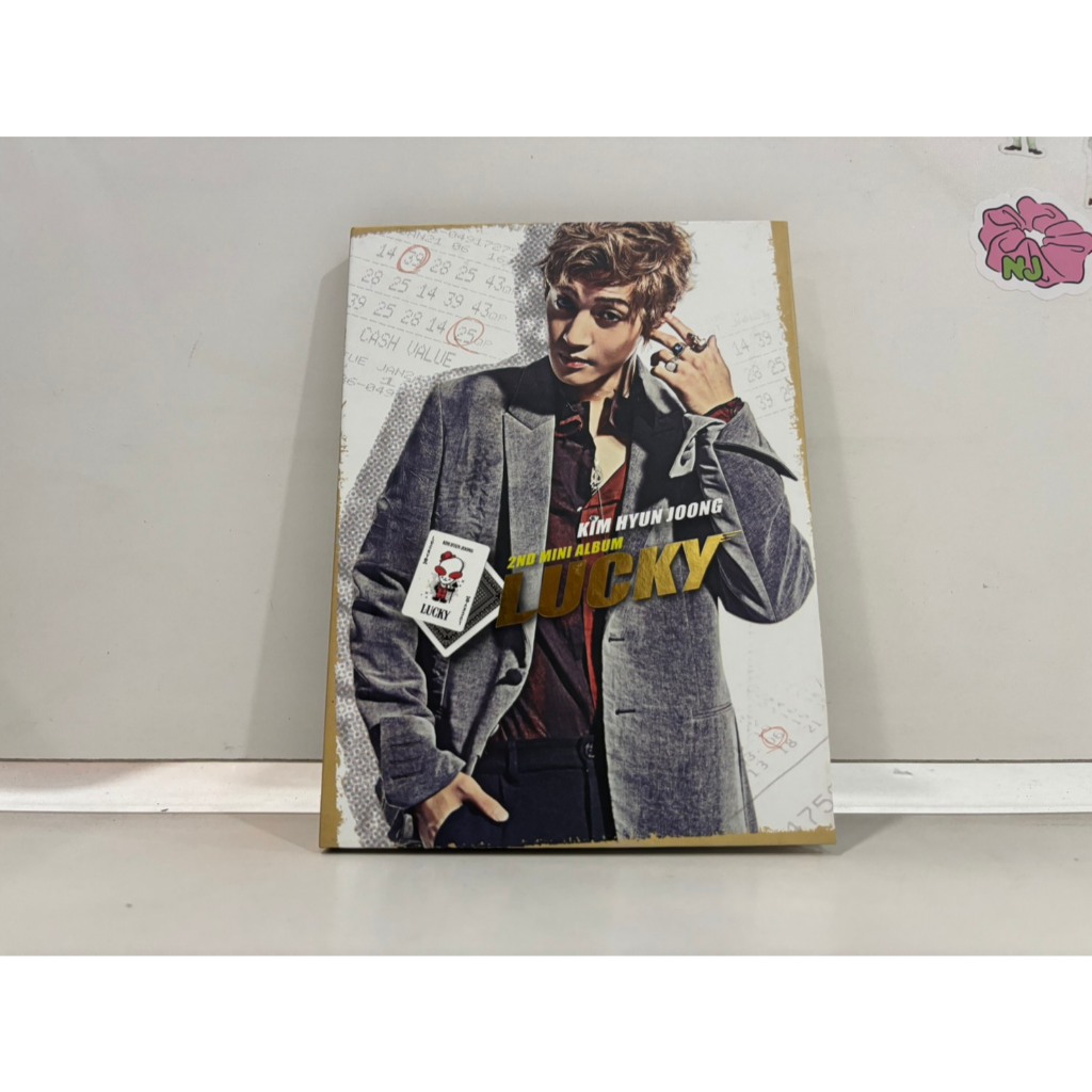 1 CD MUSIC  ซีดีเพลงเกาหลี    Kim Hyun Joong 2nd Mini Album Lucky CD Good Cond. Rare    (Z2A151)