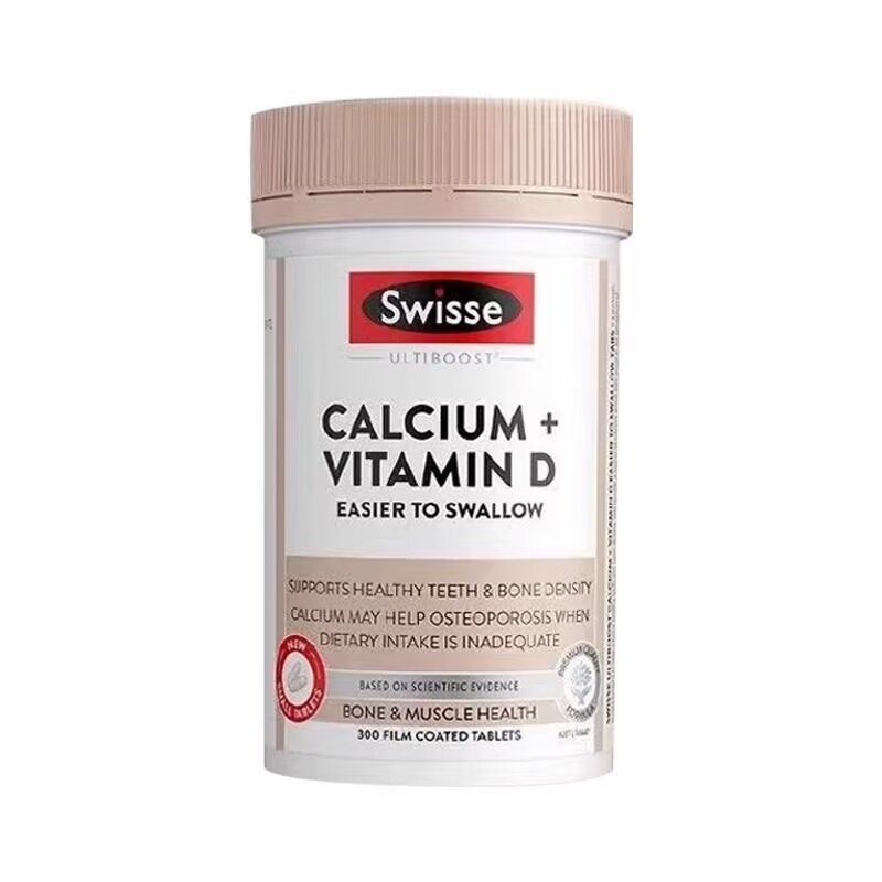 Swisse Calcium + Vitamin D 300 Mini Tablets-O