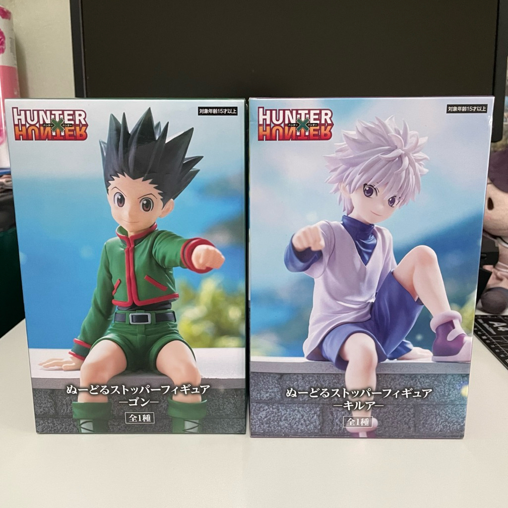 (พร้อมส่ง/ของแท้) ฟิกเกอร์ HUNTERxHUNTER - Gon & Killua Furyu noodle stopper figure