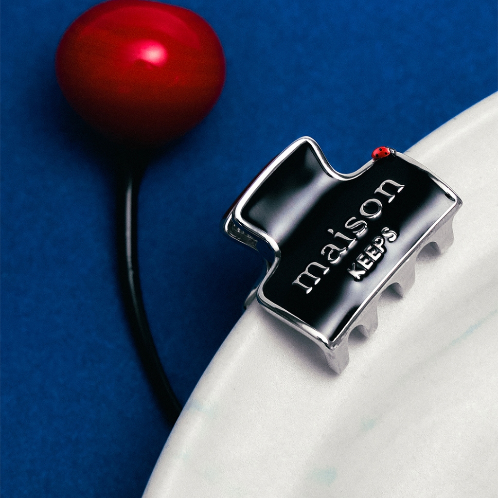 maison KEEPS | Mini Edge Original Logo Hair Claw | กิ๊บหนีบผม