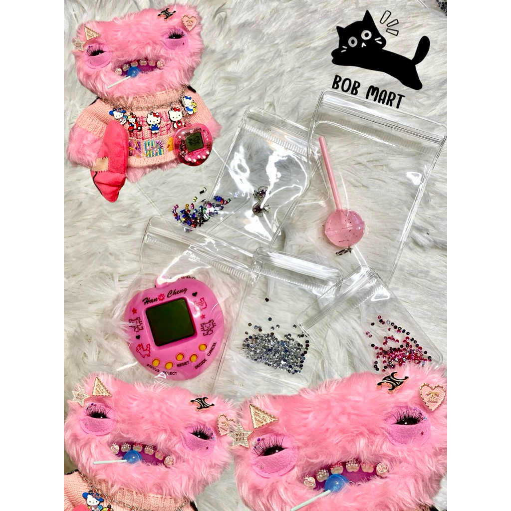 ชุดแต่งตัวตึง Fuggler อุปกรณ์เสริมเพชรแต่งฟันจี้แต่งฟันออฟชั่นเสริม ไม่รวมกาว