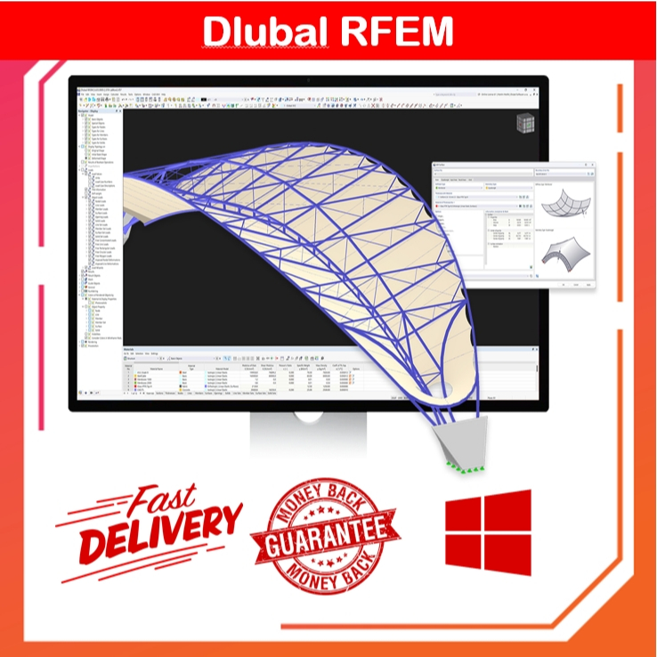 Dlubal RFEM 6.04 | Lifetime For Windows | Full Version