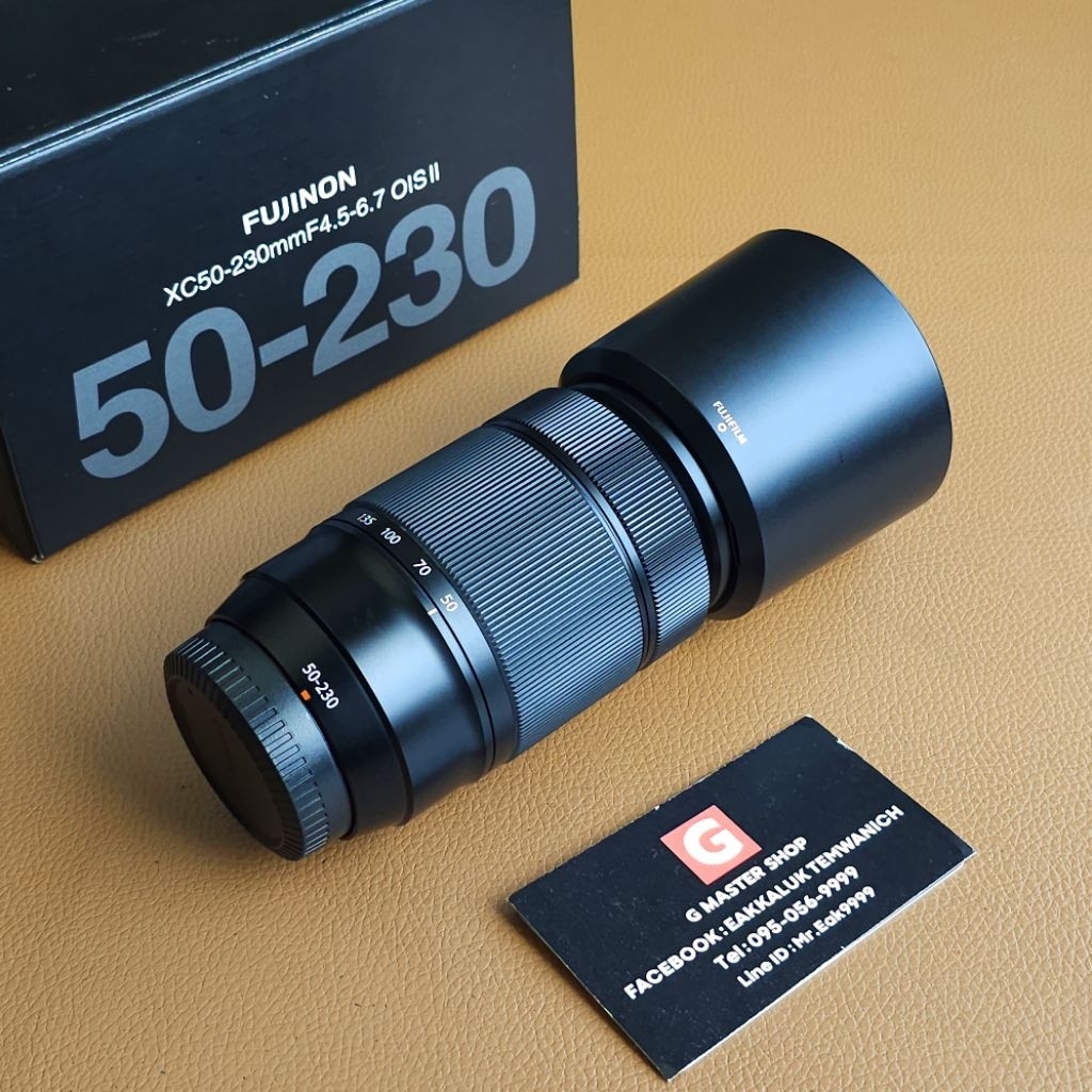 Fujinon XC 50-230mm F4.5-6.7 OIS II
- อดีตประกันศูนย์ไทย