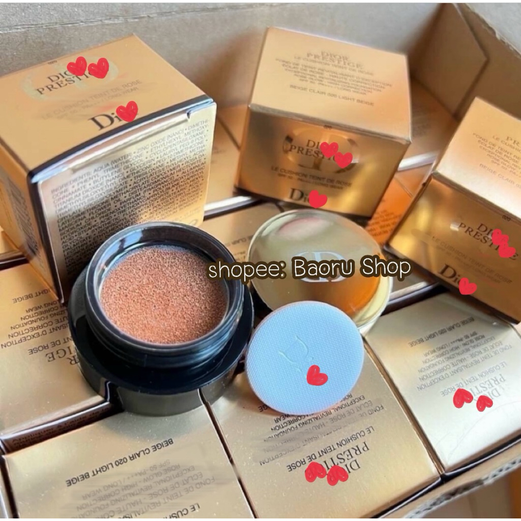 พร้อมส่ง!! คุชชั่นกันแดด D|0r Prest¡ge |e Cush¡0n Te¡nt de R0se SPF 50 PA +++