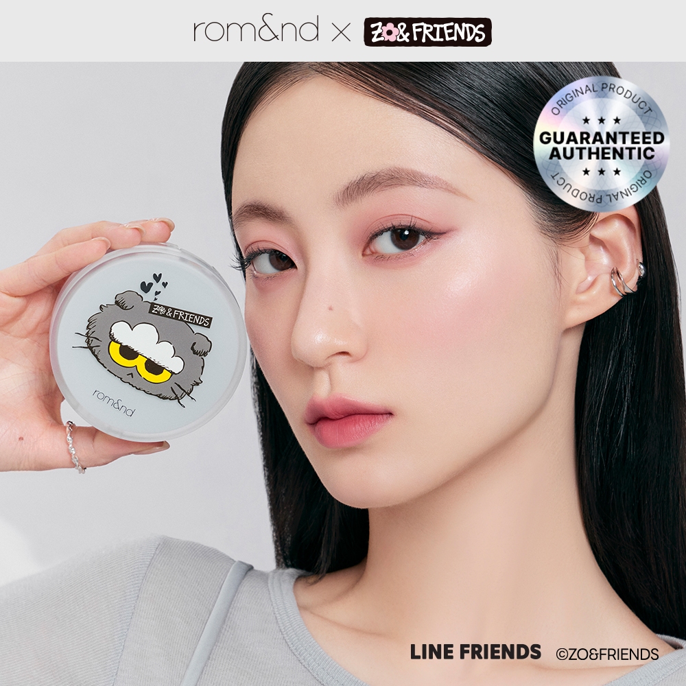 [rom&nd official] rom&nd X ZO&FRIENDS Nu Zero Cushion | Cusion Foundation (2colors)