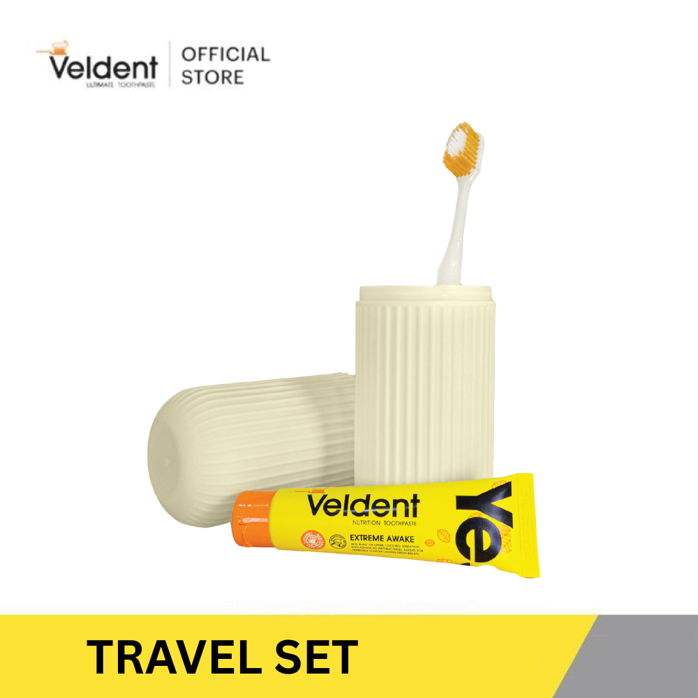 VELDENT TRAVEL SET (WHITE COLOR)
