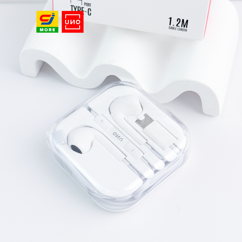 UNO หูฟัง Port Type - C สีขาว รุ่น 129
