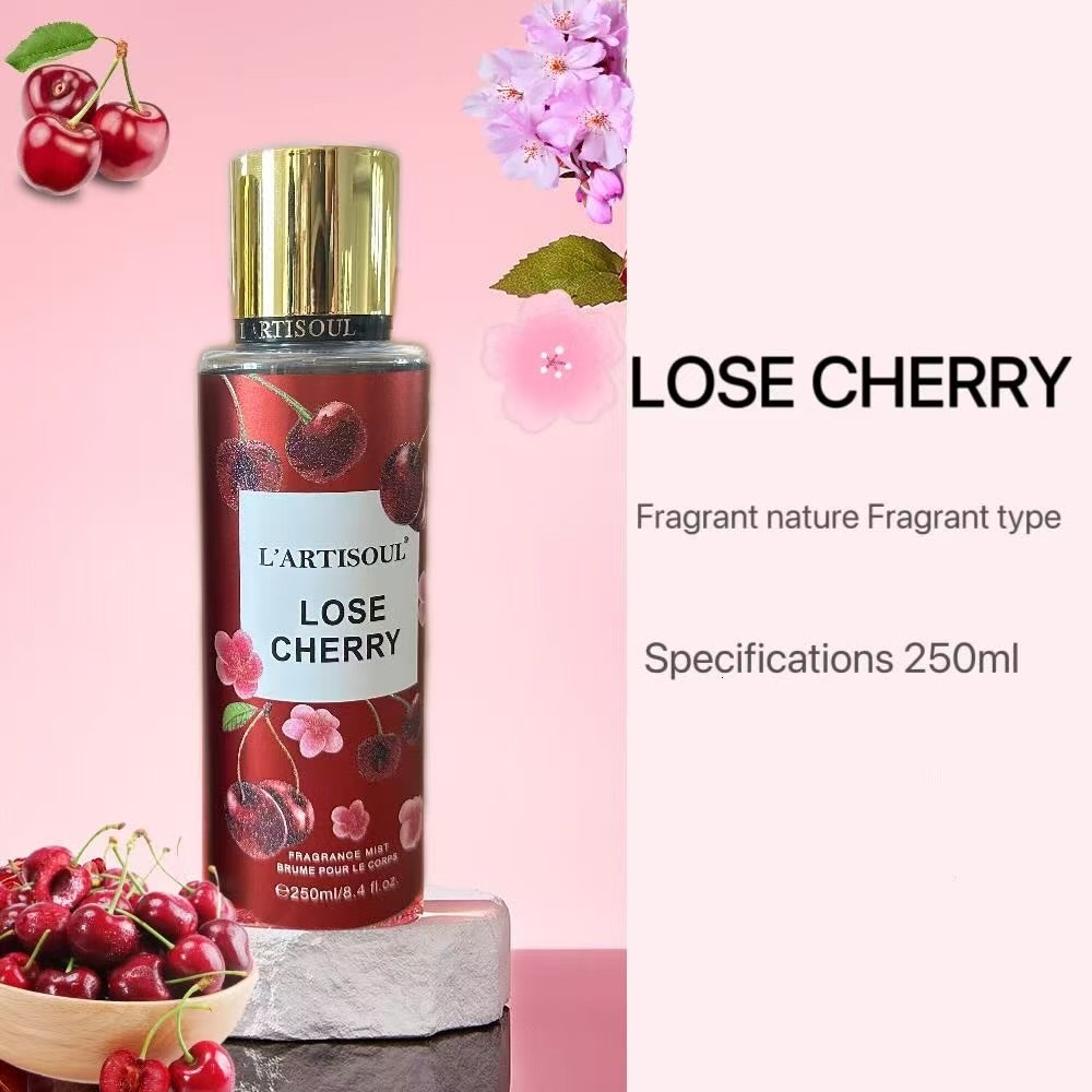 น้ำหอม L'ARTISOUL 250ml กลิ่นหอม LOSE CHERRY Unisex แพ็คเกจหรูหรา หอมติดทนนาน ขวดใหญ่พร้อมส่ง