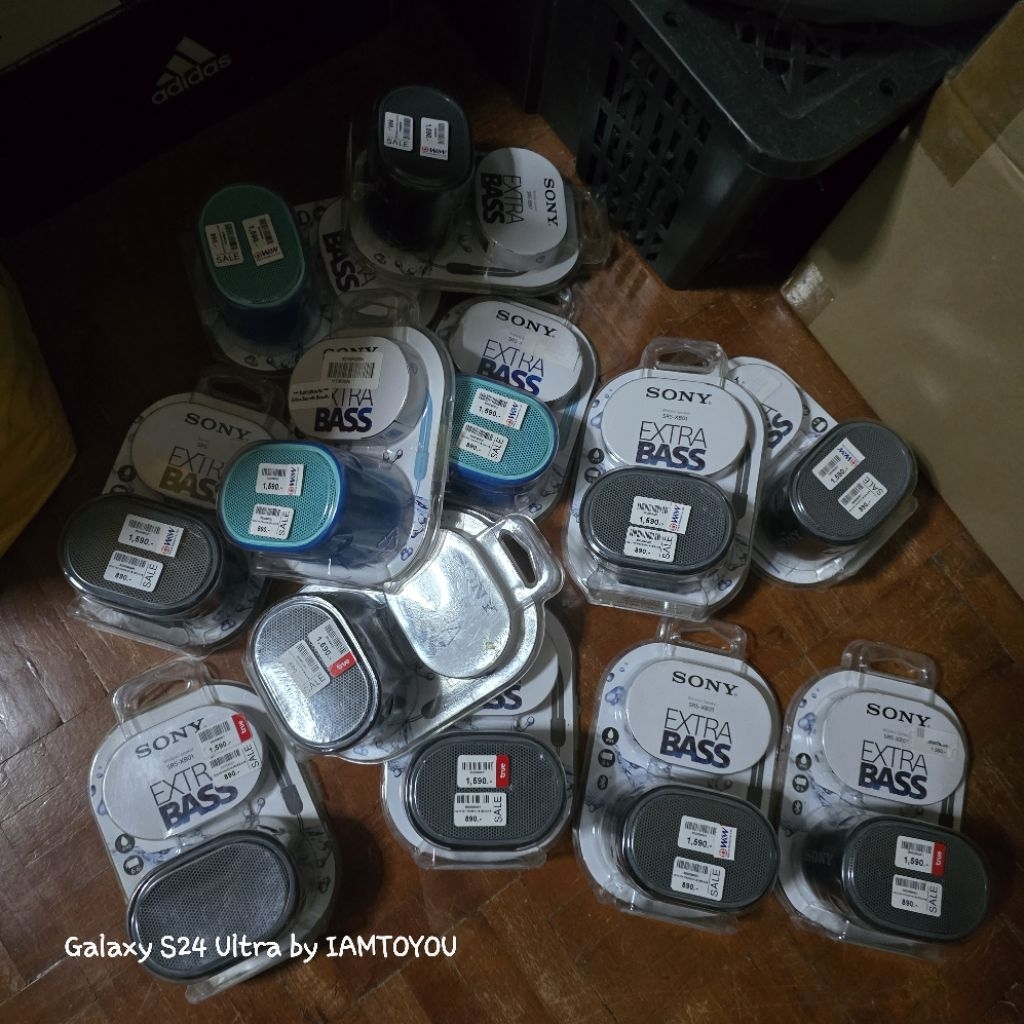 [รายการนี้บริจาคน้ำท่วม100%] ลำโพงบลูทูธ Sony srs-xb01 ของแท้!!!