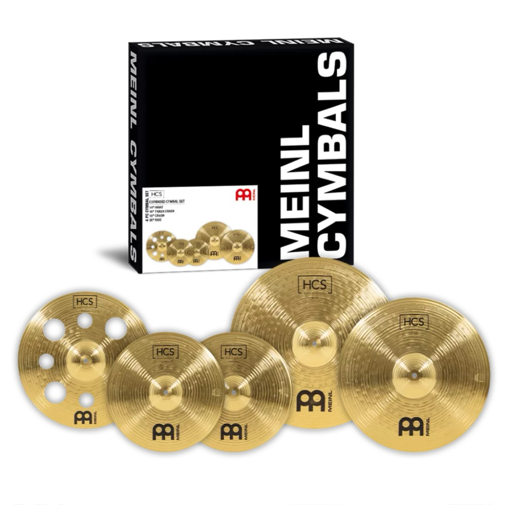MEINL Cymbals HCS Expanded Cymbal Set (HCS14161820)