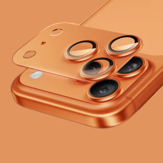 ฟิล์มเลนส์กล้องอะลูมิเนียม สำหรับ iPhone 17 17pro 17proMax 17、pro、max ปกป้องเลนส์จากความเสียหายและ