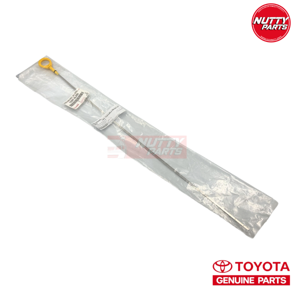 อะไหล่แท้ ก้านวัดน้ำมันเครื่อง TOYOTA VIGO , FORTUNER , INNOVA , COMMUTERดีเซล 1KD,2KD เหล็กวัดน้ำมันเครื่อง 15301-0L030
