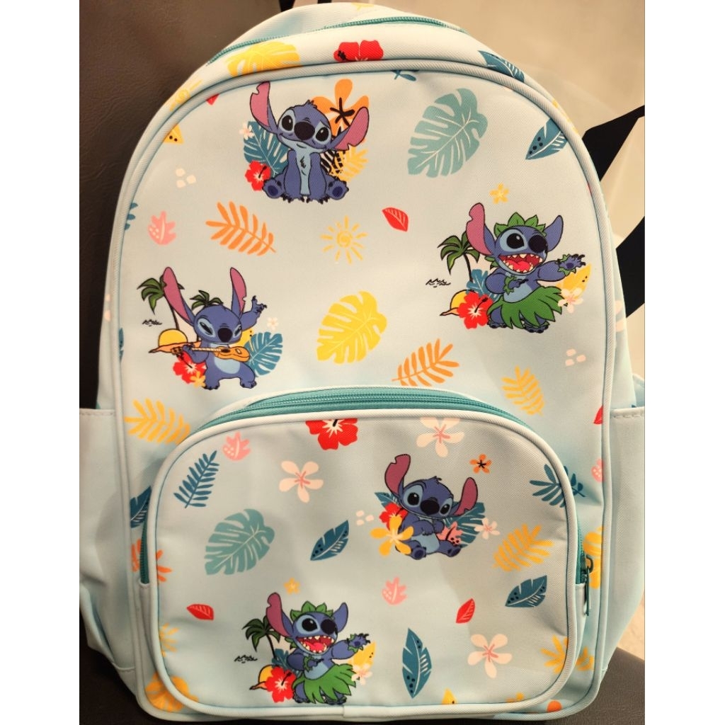 กระเป๋าสติช Stitch สีฟ้า ใบใหญ่ น่ารัก