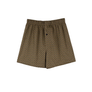 ARROW LITE BOXER SHORTS กางเกงบ๊อกเซอร์ชาย พิมพ์ลาย สีน้ำตาล…