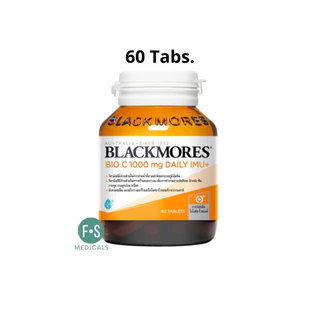 ล็อตใหม่!! BLACKMORES Bio C 1000mg Daily Imu+ แบลคมอร์ส ผลิตภัณฑ์เสริมอาหาร 30 และ 60 เม็ด