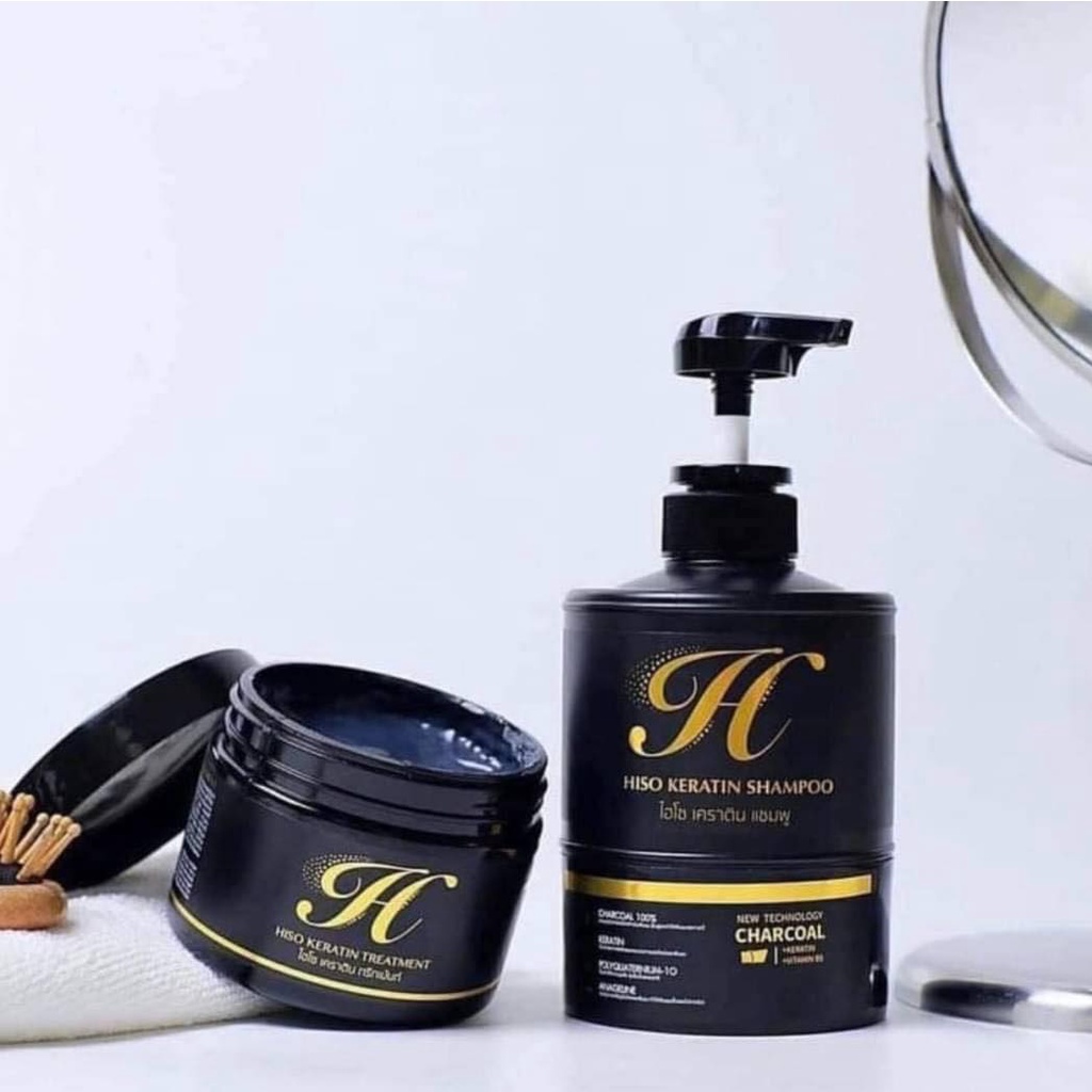Hiso Keratin Shampoo & Hiso Keratin Treatments ไฮไซ เคราติน แชมพู และ ไฮไซ เคราติน ทรีทเม้นท์(จำนวน 