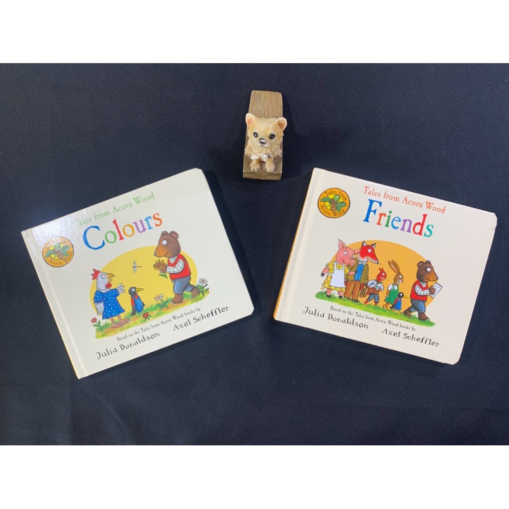 Tales from Acorn Wood : Friends , Colours (บางเล่มขอบปกถลอก) By Julia Donaldson หนังสือภาษาอังกฤษ Bo