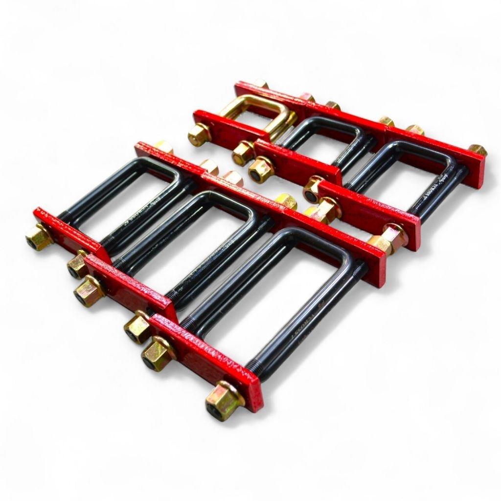 รัดแหนบ รัดแหนบรถเสริมแหนบความยาว3-7นิ้ว 1คู่(ซ้าย+ขวา)ใส่ได้ทุกรุ่นยกเว้นtriton.