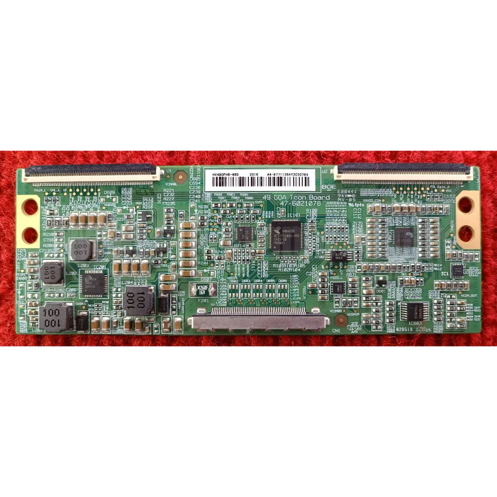 บอร์ดทีคอน LG 49LH511T , 49LH590T , 49LJ550T , 49LJ510t พาสบอร์ด HV490FHB-N80