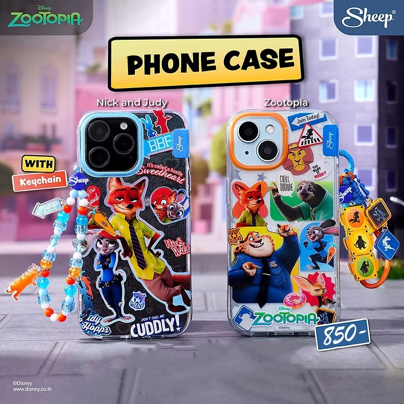 Sheep Zootopia Collection Case เคส iPhone 11/12/13/14/15 Series