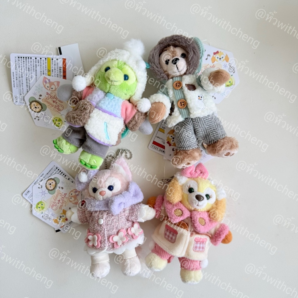 พร้อมส่ง ✅ พวงกุญแจ Duffy and friends คอล winter 2025 Disney Japan - รูปที่ 4