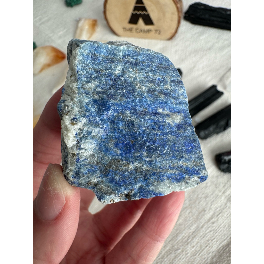 พร้อมส่ง ถ่ายจากสินค้าจริง หินแท้100% ลาพิสลาซูลี  Lapis Lazuli #3