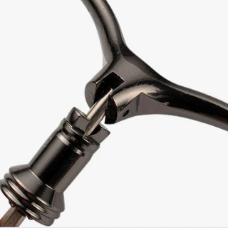 รอกหมุนมือจับคู่ ด้ามจับโลหะ Horton Dual Handle CNC สําหรับ 1000-4000รุ่น แขนโยกที่ทนทานน้ําหนักเบาพับได้ พกพาสะดวก