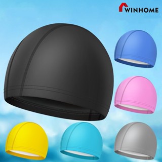 หมวกว่ายน้ำ เด็ก/ผู้ใหญ่ ออกกำลังกาย กีฬา