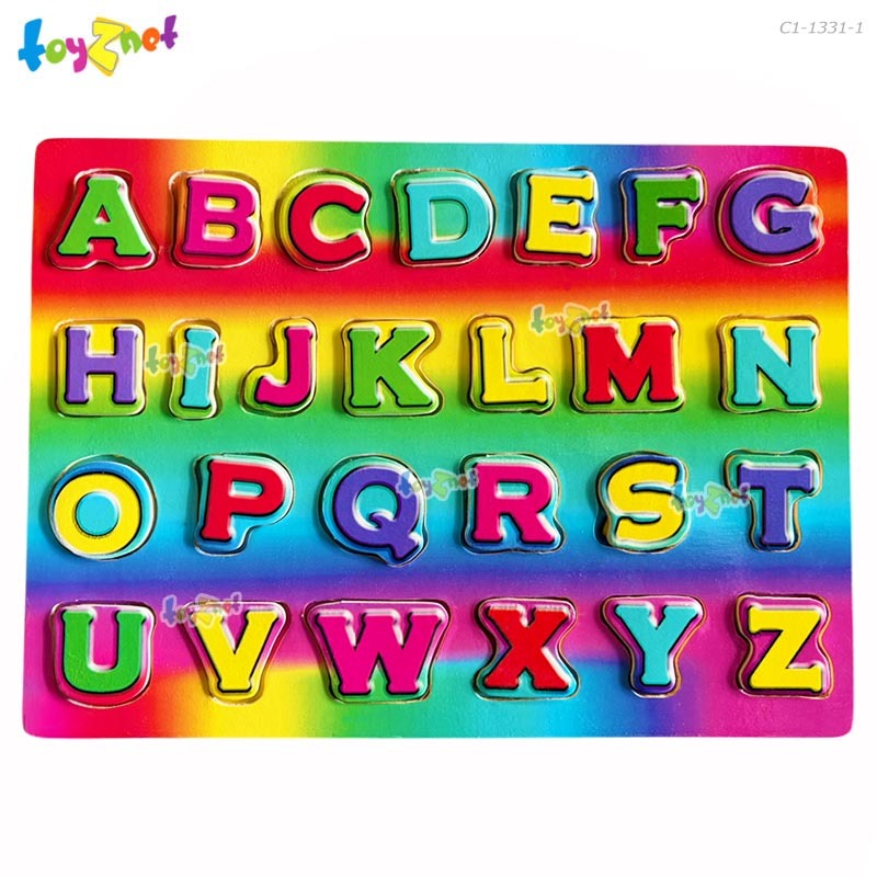 Toyznet จิ๊กซอไม้นูน 26 ชิ้น (A-Z) รุ่น C1-1331-1