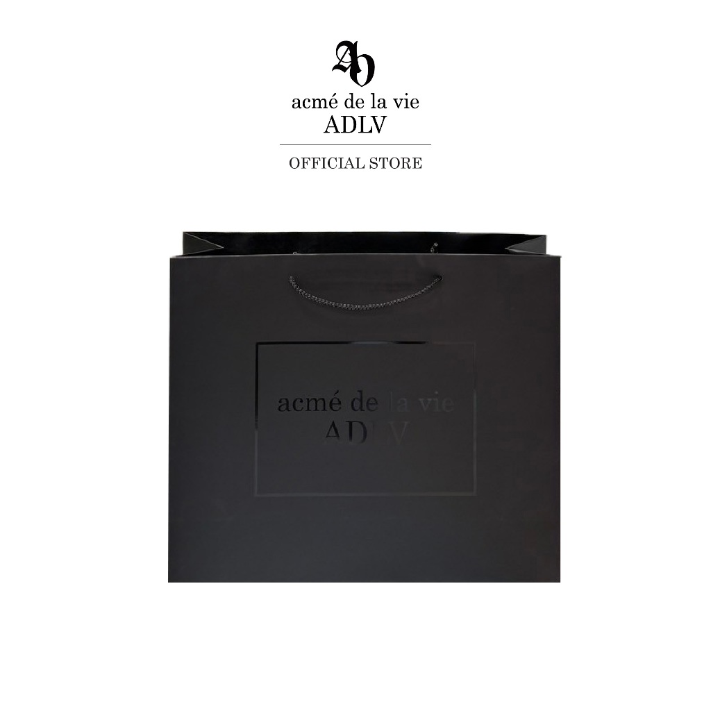 ADLV ถุงกระดาษ Paper Bag สำหรับของขวัญ (ADPPBAG0003_F3BKXX) รับสิทธิ์แลกซื้อเมื่อซื้อสินค้า ADLV