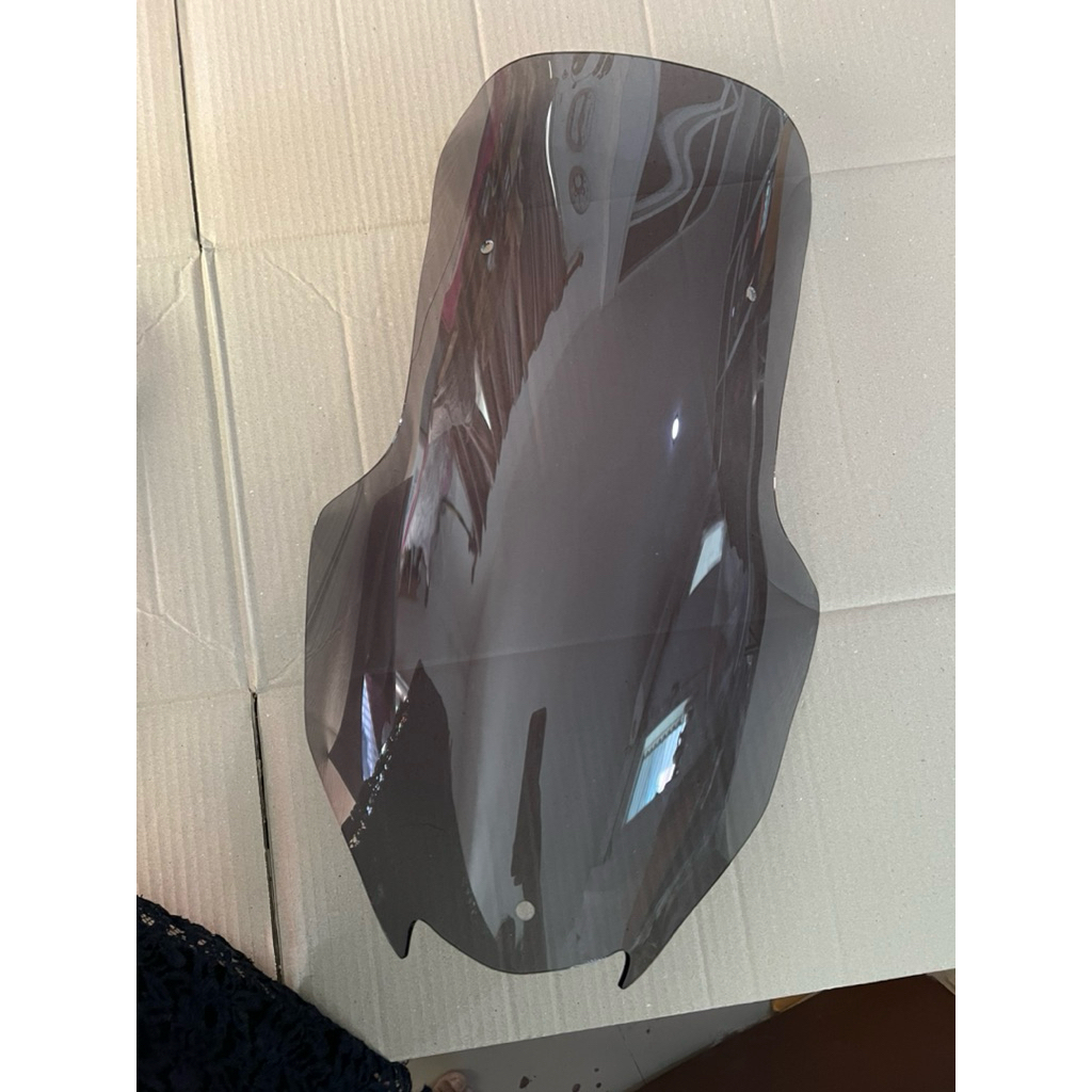 ชิวหน้า crf250 crf300 rally แบบปิดไฟหน้า ความสูงชิว21นิ้ว