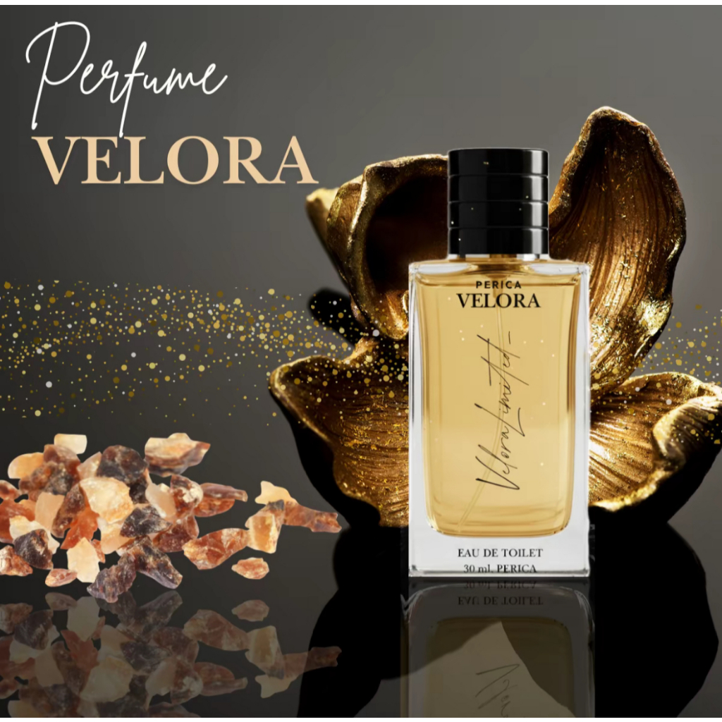 น้ำหอม VELORA Perfume Velora (เวโรร่า) กลิ่น perica (เพอร์ริก้า) บรรจุ30 ML. หัวน้ำหอมนำเข้า จากฝรั่งเศษ