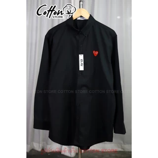 เสื้อเชิ้ต Play-A งานปัก Shirt ผ้า Cotton Oxford ทรงสวย ใส่ได้ทั้งชายหญิง พร้อมส่งจากไทย