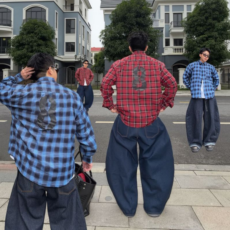 QCLOTH : NUMBER 8 SCOTT SHIRT