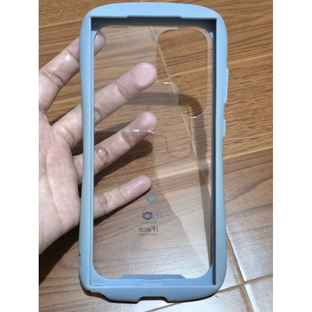 iface - แท้ 100% Case Samsung S24 Ultra เคสซัมซุง สีฟ้า มือสอง เคสไข่ iface ดีไซน์เก๋ จับถนัดมือค่ะ-