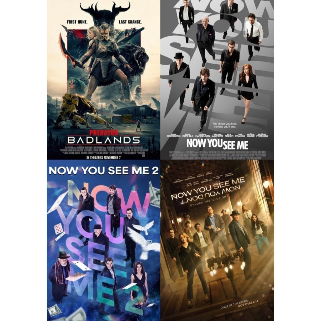 Blu-ray+DVD รวม4ใน1 Predator Badlands (2025) พรีเดเตอร์ แดนเถื่อน