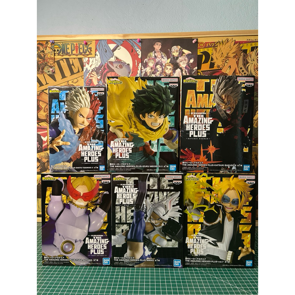 [พร้อมส่ง] [Lot.JP 🇯🇵 ] MY HERO ACADEMIA -THE AMAZING HEROES PLUS-
