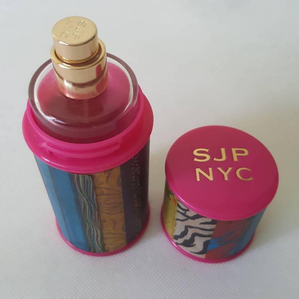 ขวดน้ำหอมของแท้ ขวดเปล่า Empty Sarah Jessica Parker SJP NYC Parfum Spray Bottle ของสะสม ของมือสอง