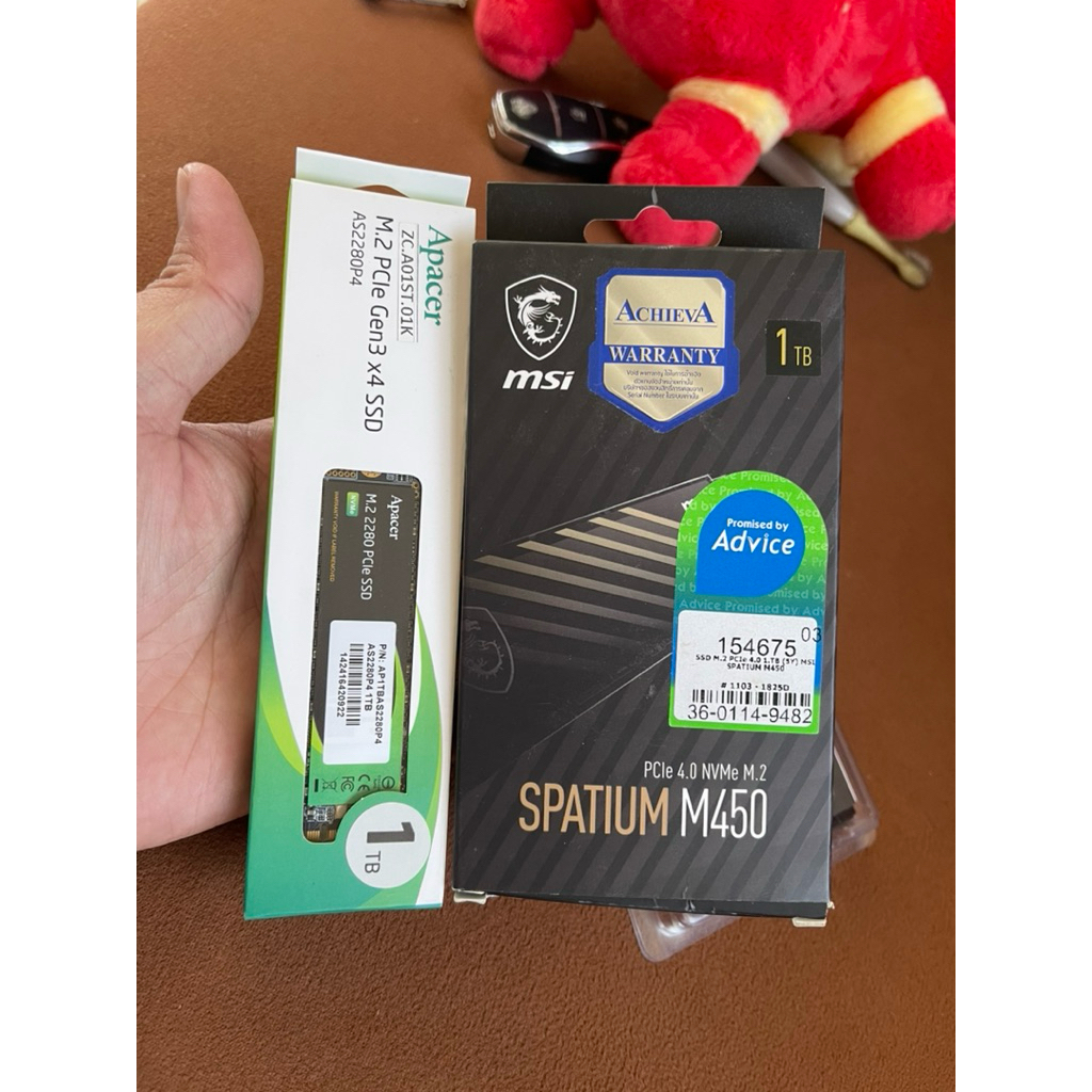 SSD M.2 NVMe 256g ,512G ,1TB.มือ 1 และ มือ 2