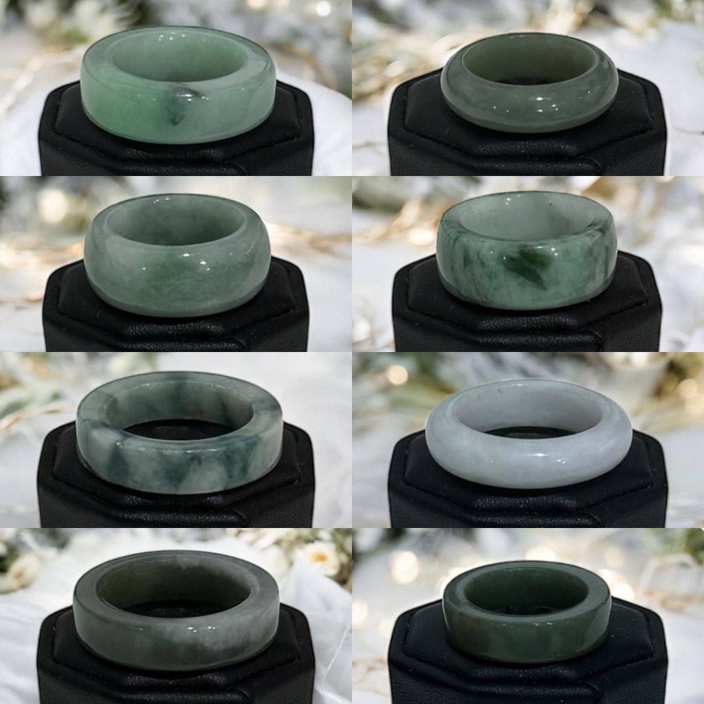 A2AJ – 399 แหวน แหวนหยก หยกพม่า หยกแท้ แหวนเสริมสิริมงคล แหวนเสริมดวง แหวนเสริมโชค เครื่องประดับแหวน หยก