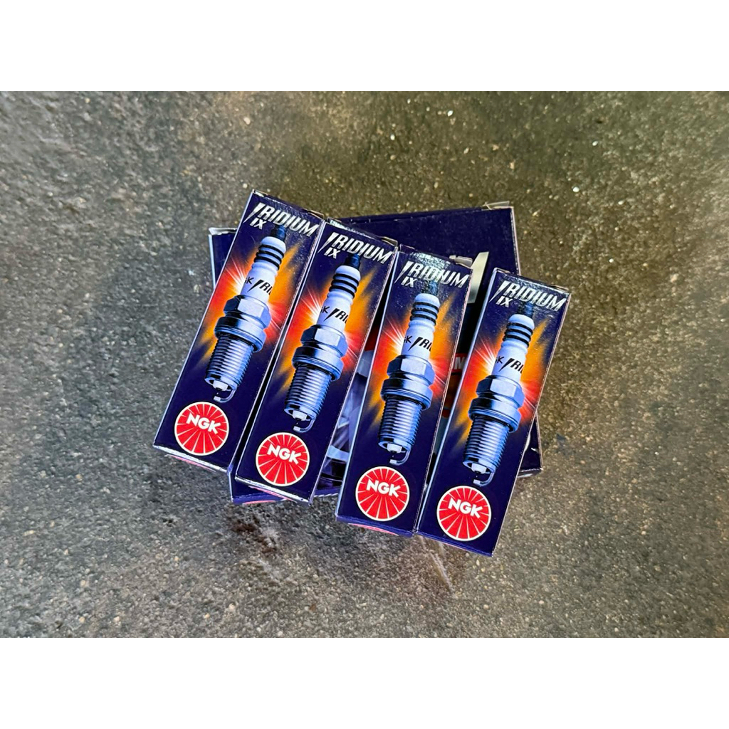 หัวเทียน NGK BKR8EIX /BKR7EIX IRIDIUM  หัวเทียนเข็ม อิริเดียม (ชุด 4หัว) แท้ 100%
