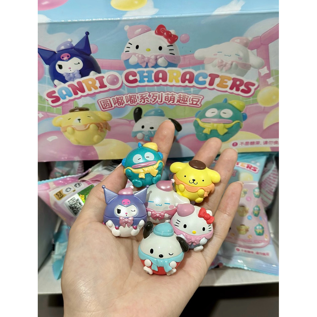 (พร้อมส่ง)[แยกตัว]ซองสุ่มSanrio Winter Round And Chubby Mini - รูปที่ 2