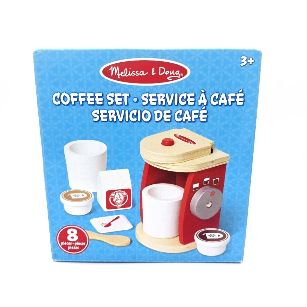 ของเล่นไม้ ชุดทำกาแฟ melissa and doug