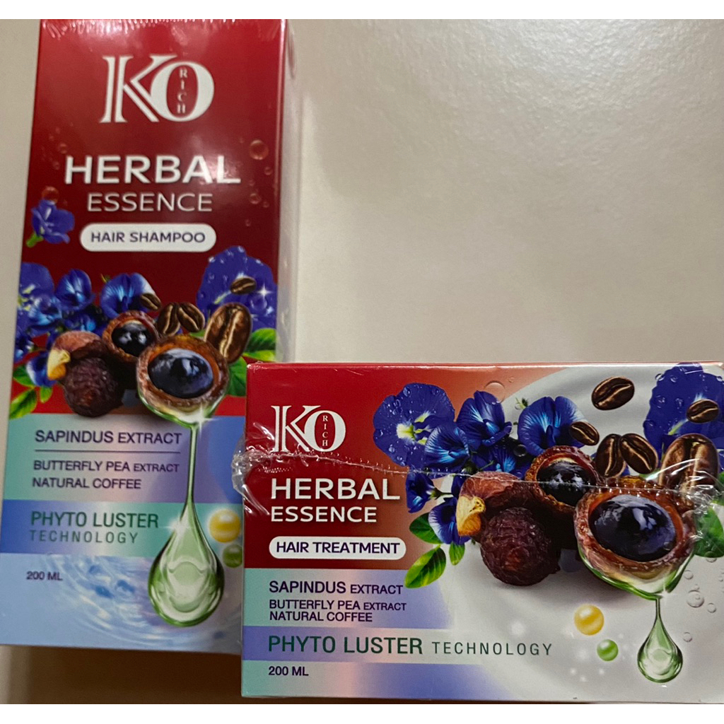 ***สูตรใหม่** แชมพู + ทรีทเมนต์ กล่องแดง เคโอริช Shampoo + Keratin Korich