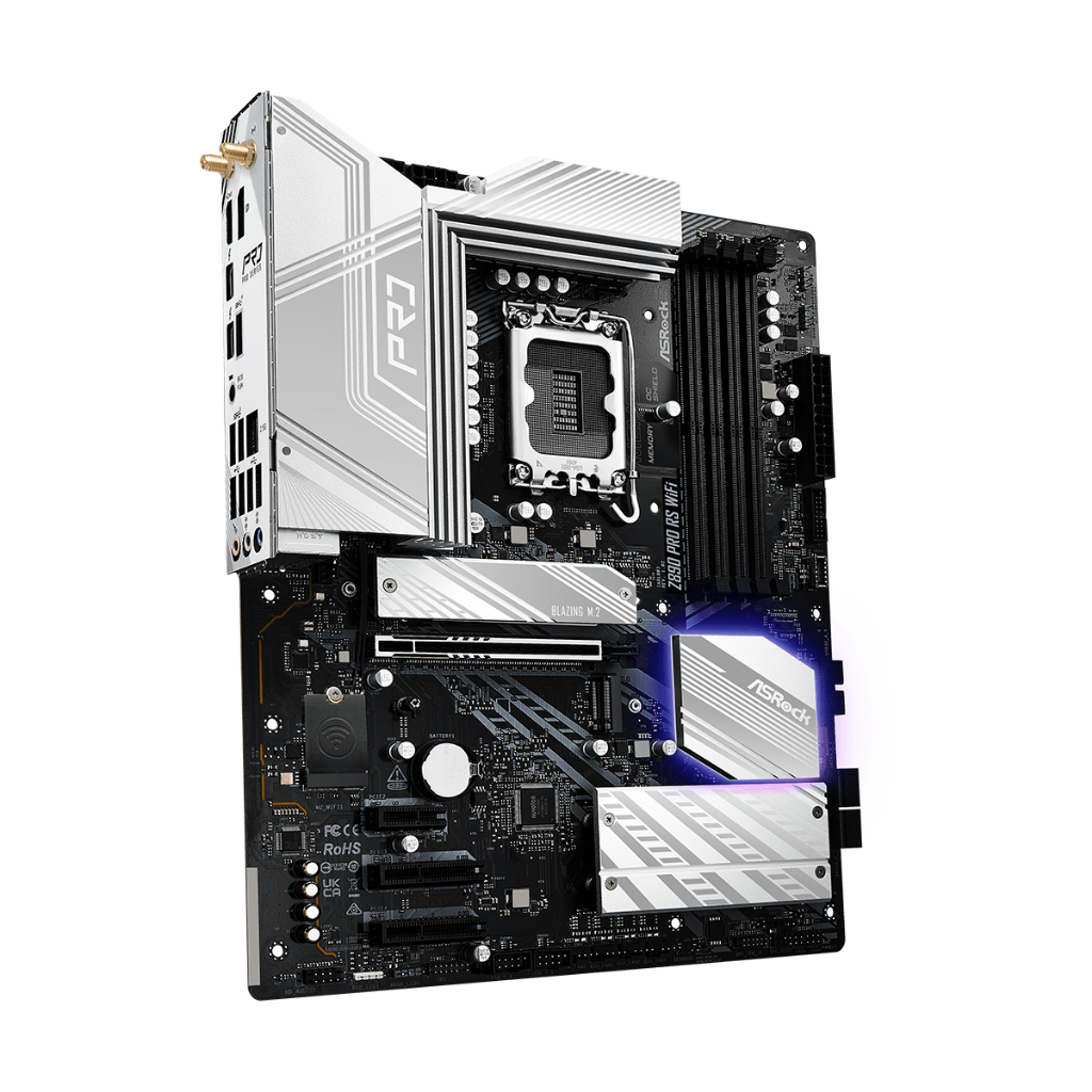 MAINBOARD (เมนบอร์ด) ASRock  Z890 Pro RS WiFi D5 LGA 1851 (รับประกัน3ปี) - รูปที่ 3