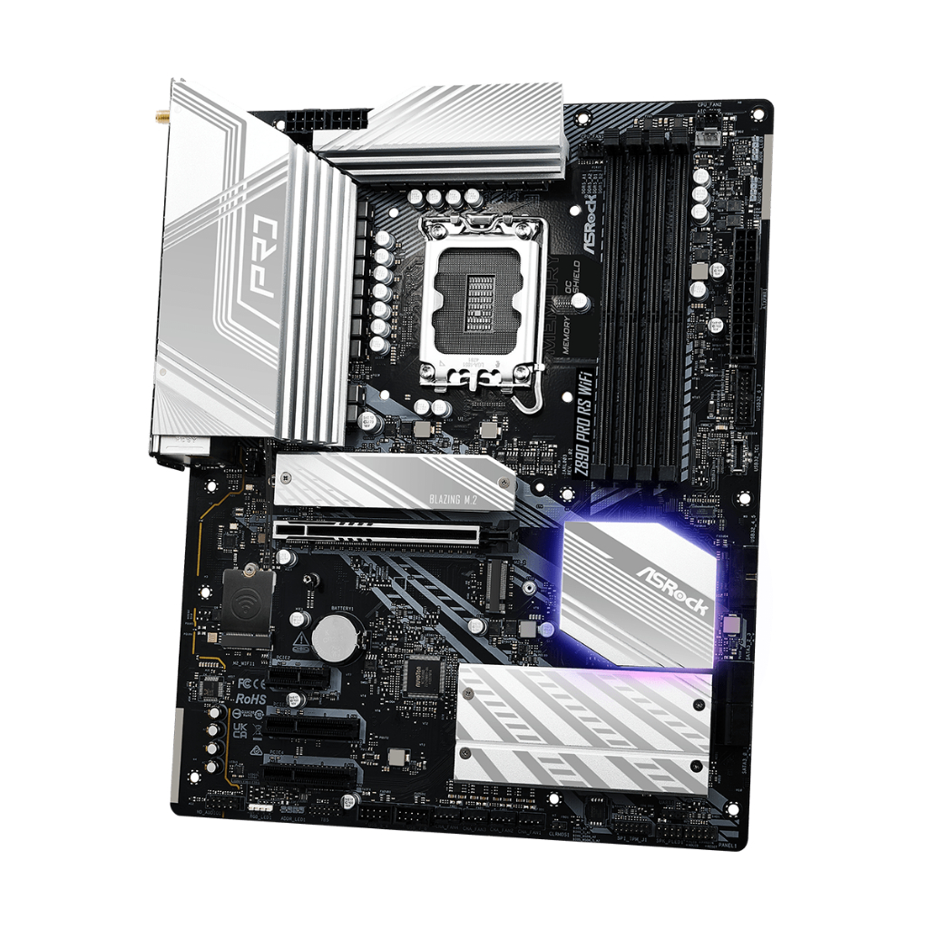MAINBOARD (เมนบอร์ด) ASRock  Z890 Pro RS WiFi D5 LGA 1851 (รับประกัน3ปี) - รูปที่ 4